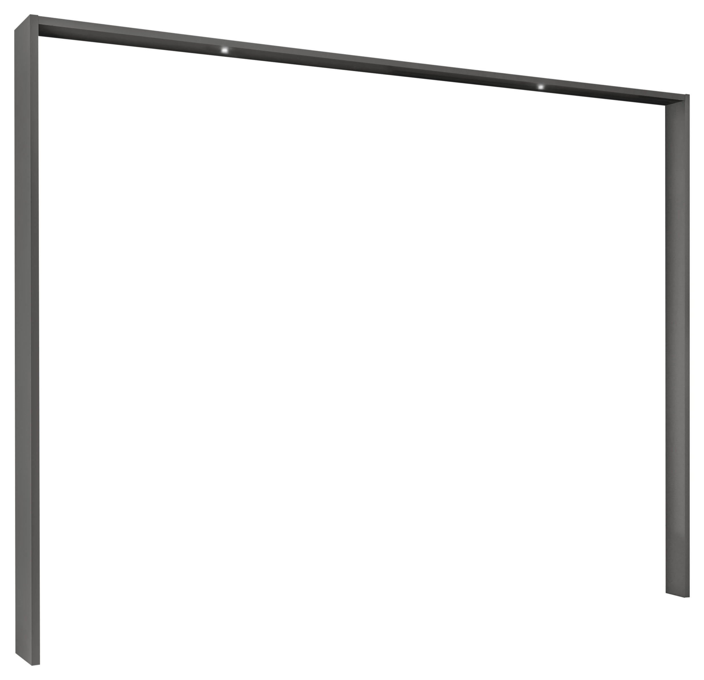 PASSEPARTOUTRAHMEN 280/215/23 cm Graphitfarben  - Graphitfarben, LIFESTYLE, Holzwerkstoff (280/215/23cm) - Carryhome
