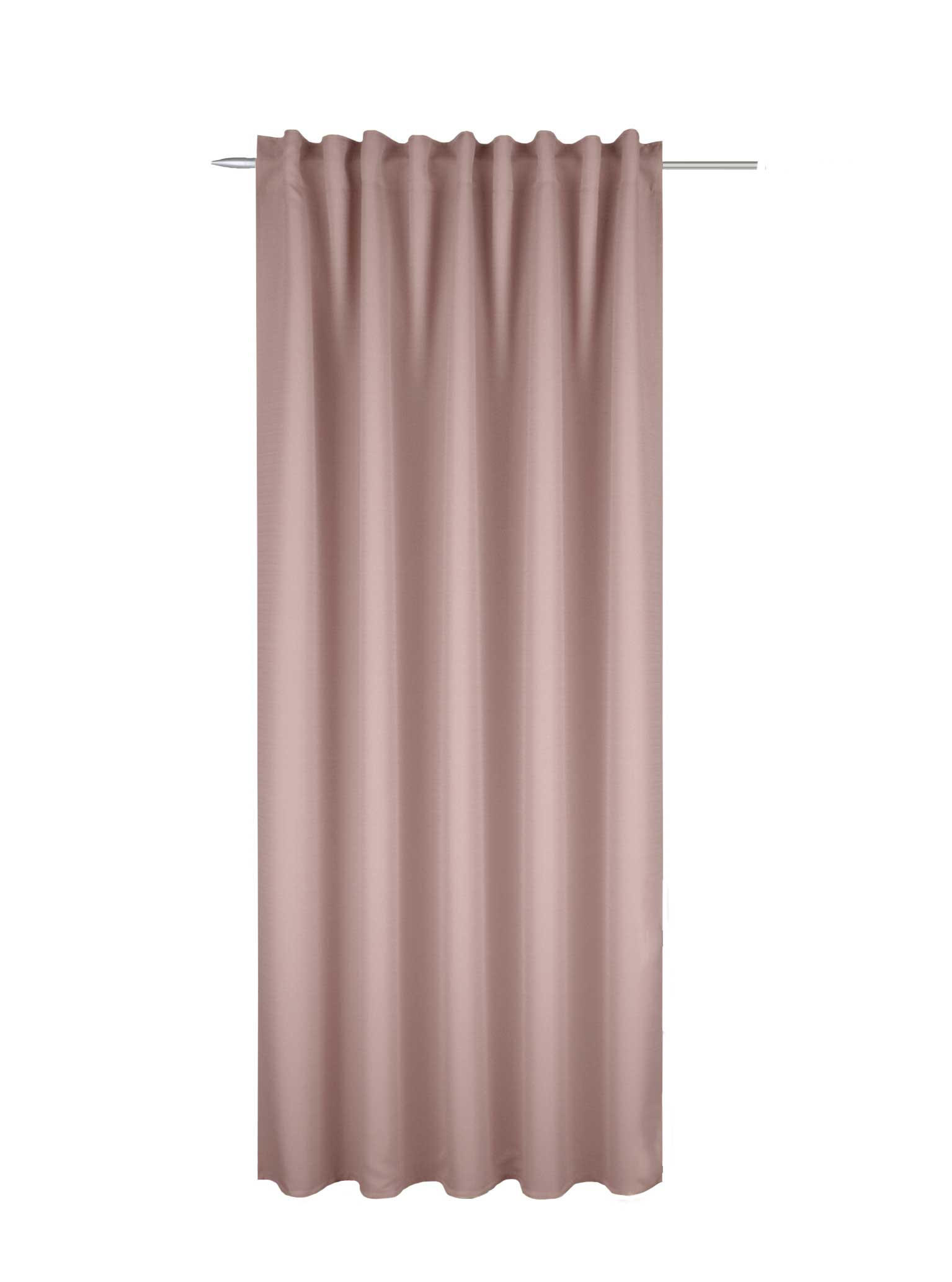 FERTIGVORHANG  blickdicht  135/245 cm   - Hellrosa, Basics, Textil (135/245cm)