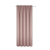 FERTIGVORHANG blickdicht  - Hellrosa, Basics, Textil (135/245cm)