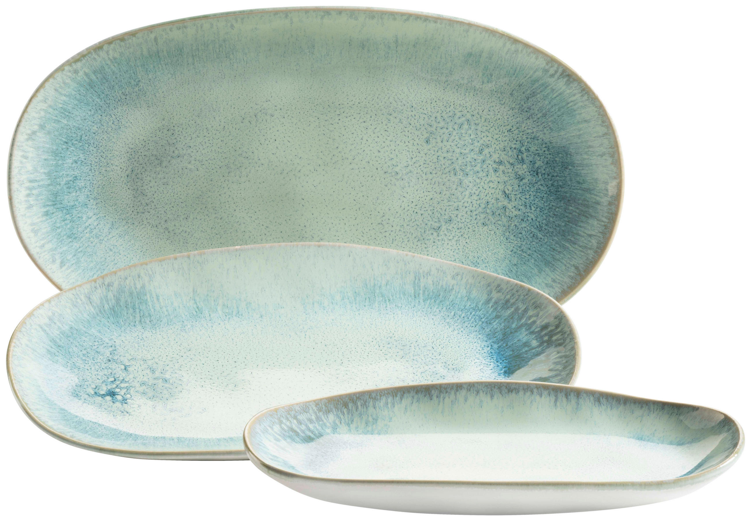 SERVERINGSTALLRIK Frozen     - grön, Basics, keramik (39/24,5/10cm) - Mäser