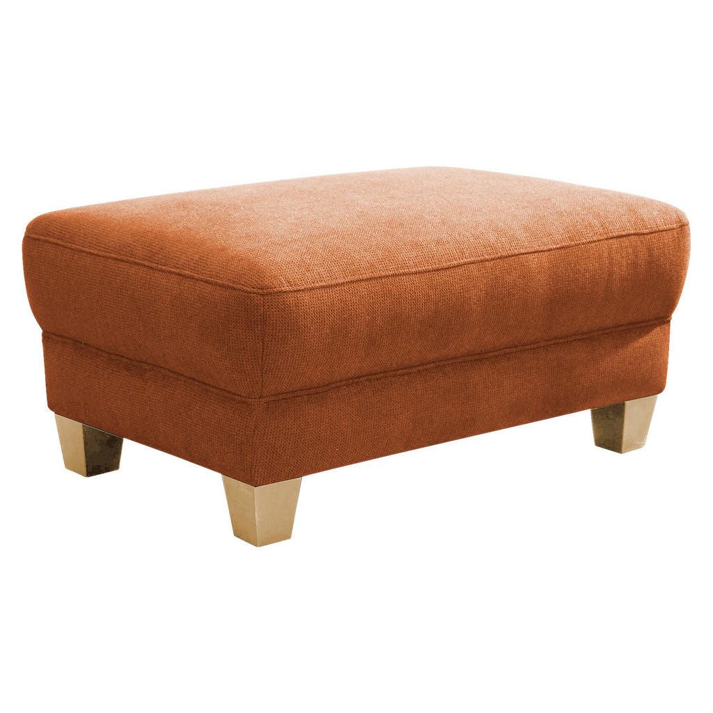 Thumbnail - Sit & More Hocker, Terracotta, Textil, Buche, rechteckig, 101x45x66 cm, Goldenes M, Oeko-Tex® Standard 100, Made in Euro...