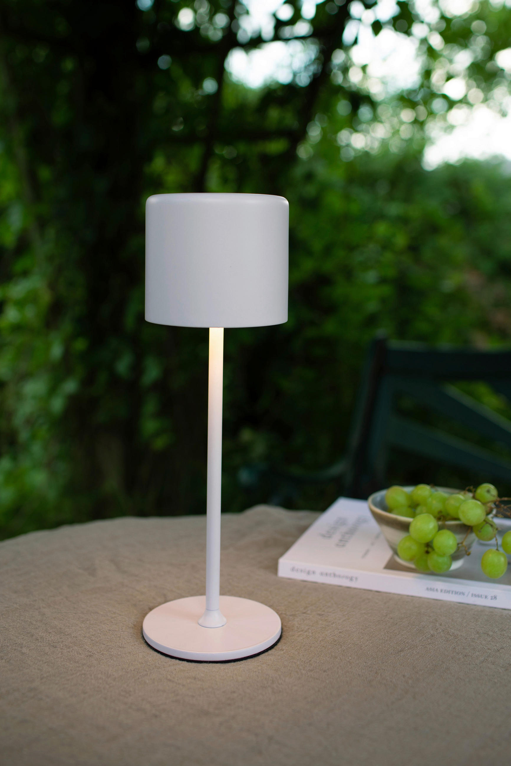 LED-TISCHLEUCHTE FILO 9.9/30/9.6 cm   - Weiß, Basics (9.9/30/9.6cm) - Markslöjd