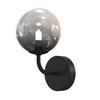 WANDLEUCHTE 5084 PALOMA 12/15/22 cm   - Schwarz, Design, Glas/Metall (12/15/22cm)