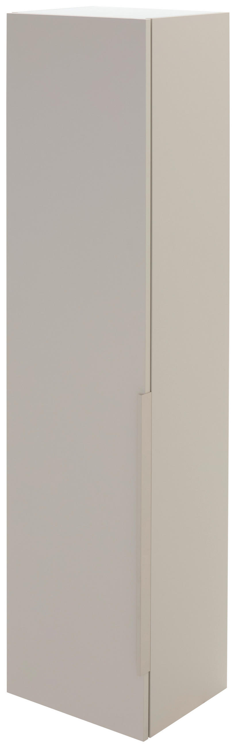 GARDEROBENSCHRANK  in 40/160/33 cm  - Taupe, Design, Holzwerkstoff/Metall (40/160/33cm) - Dieter Knoll