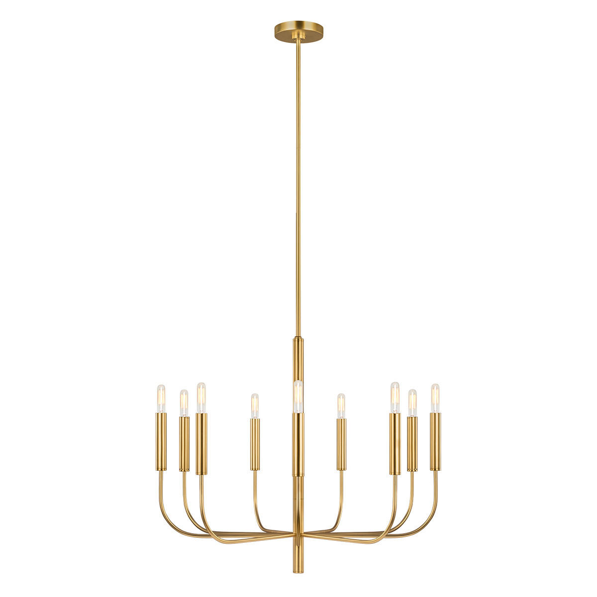 KRONLEUCHTER FE-Brianna 75.9/83,7 cm   - Messingfarben, Design, Metall (75.9/83,7cm) - Elstead Lighting
