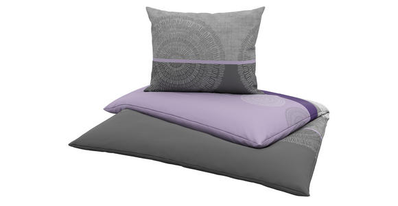 Bettwäsche Denise 140/200cm Lila - Lila, MODERN, Textil - Luca Bessoni