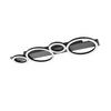 LED-DECKENLEUCHTE 72/5,5/23 cm   - Alufarben/Schwarz, Design, Kunststoff/Metall (72/5,5/23cm)