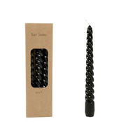 SET SVIJEĆA 3/1  crna  - crna, Basics, prirodni materijali (2,1/2,1/19cm)