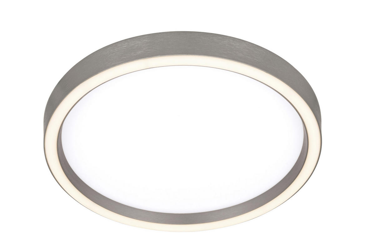 LED-DECKENLEUCHTE 22 W  30,5/5,5 cm    - Alufarben, Basics, Metall (30,5/5,5cm) - Novel