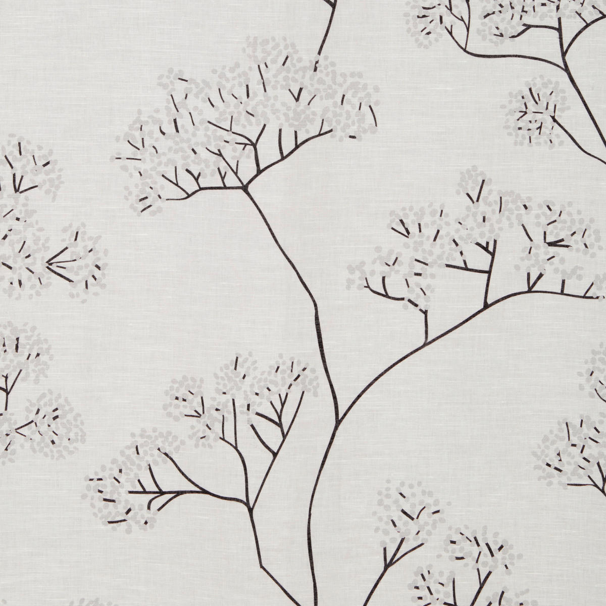 FERTIGVORHANG transparent  - Grau, Trend, Textil (140/255cm) - Bio:Vio