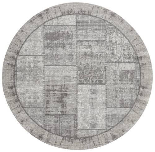 FLACHWEBETEPPICH 200 cm Grau  - Grau, Trend, Textil (200cm) - Novel