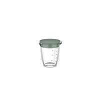 MESSBECHER - Transparent/Hellgrün, KONVENTIONELL, Glas/Kunststoff (500ml) - Mepal
