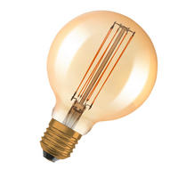 LED-LEUCHTMITTEL   E27 5,8 W 470 lm  - Goldfarben, Basics, Glas (9,5/13,8cm) - Ledvance
