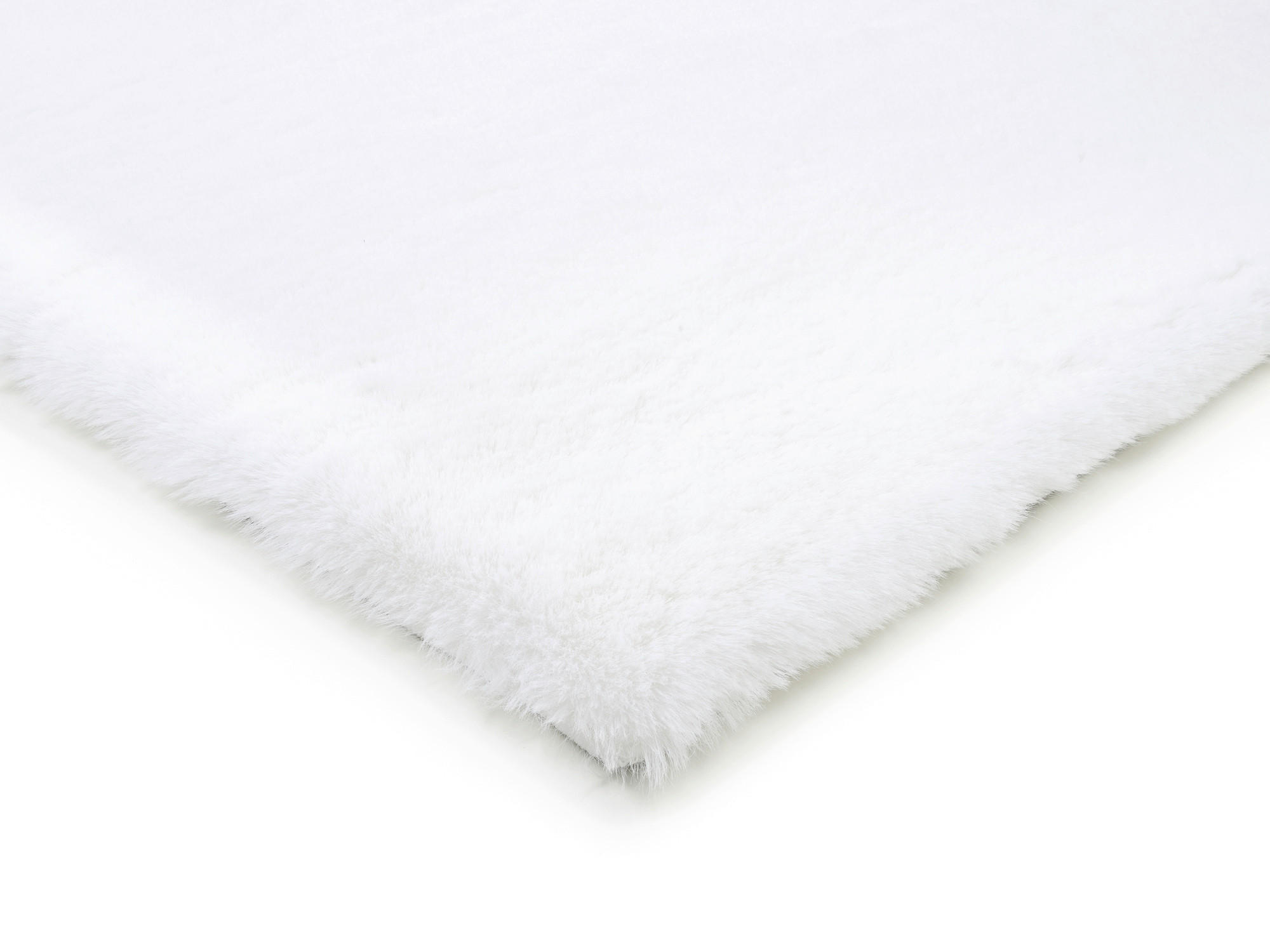 Thumbnail - Novel Hochflorteppich Silky Haven, Creme, Weiß, Textil, Uni, rechteckig, 160x230 cm, Oeko-Tex® Standard 100, für Fußbode...