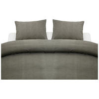 PÅSLAKANSET linneimitation 220/210 cm  - grå, Klassisk, textil (220/210cm)