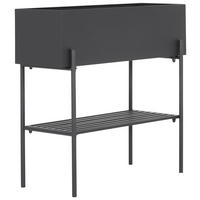 BLUMENSTÄNDER Metall  - Schwarz, Design, Metall (70/65/28cm) - Landscape