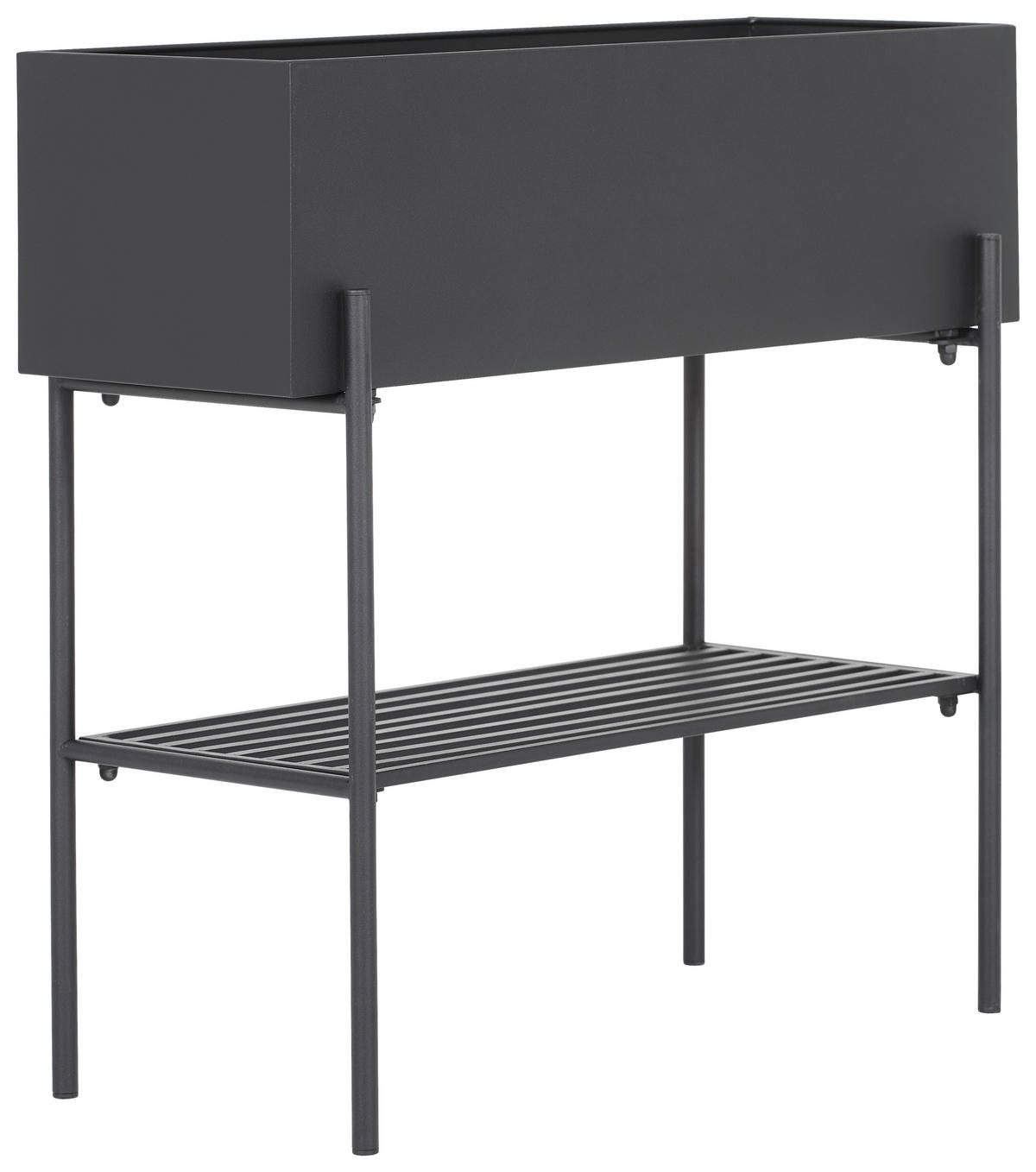 BLUMENSTÄNDER Metall  - Schwarz, Design, Metall (70/65/28cm) - Landscape