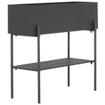 BLUMENSTÄNDER Metall  - Schwarz, Design, Metall (70/65/28cm) - Landscape