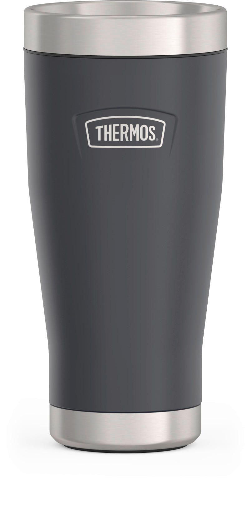 THERMOBECHER ICON 0,47 L  - Dunkelgrau, Basics, Metall (0.47l) - Thermos