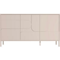 LOWBOARD  in 205/62/40 cm  - Kaschmir, Design, Holzwerkstoff/Metall (205/62/40cm) - MID.YOU