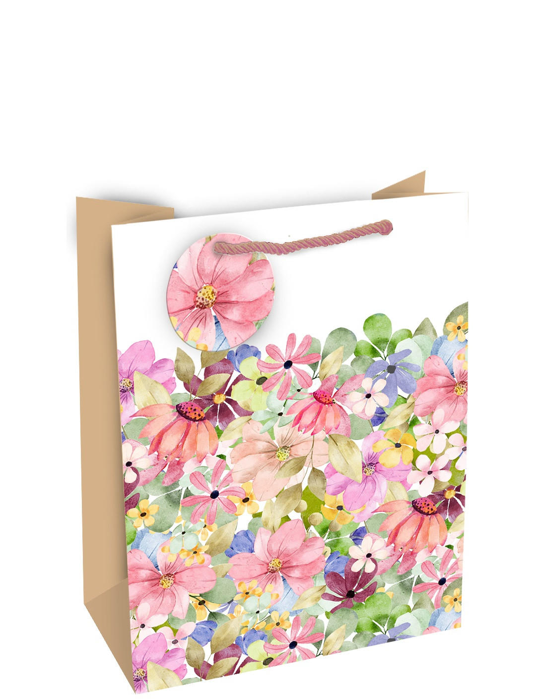 GESCHENKTASCHE  - Basics, Papier (17/22,5/9,2cm)