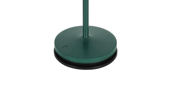 AKKU-TISCHLEUCHTE 11/30 cm  - Dunkelgrün/Schwarz, Trend, Kunststoff/Metall (11/30cm) - Novel