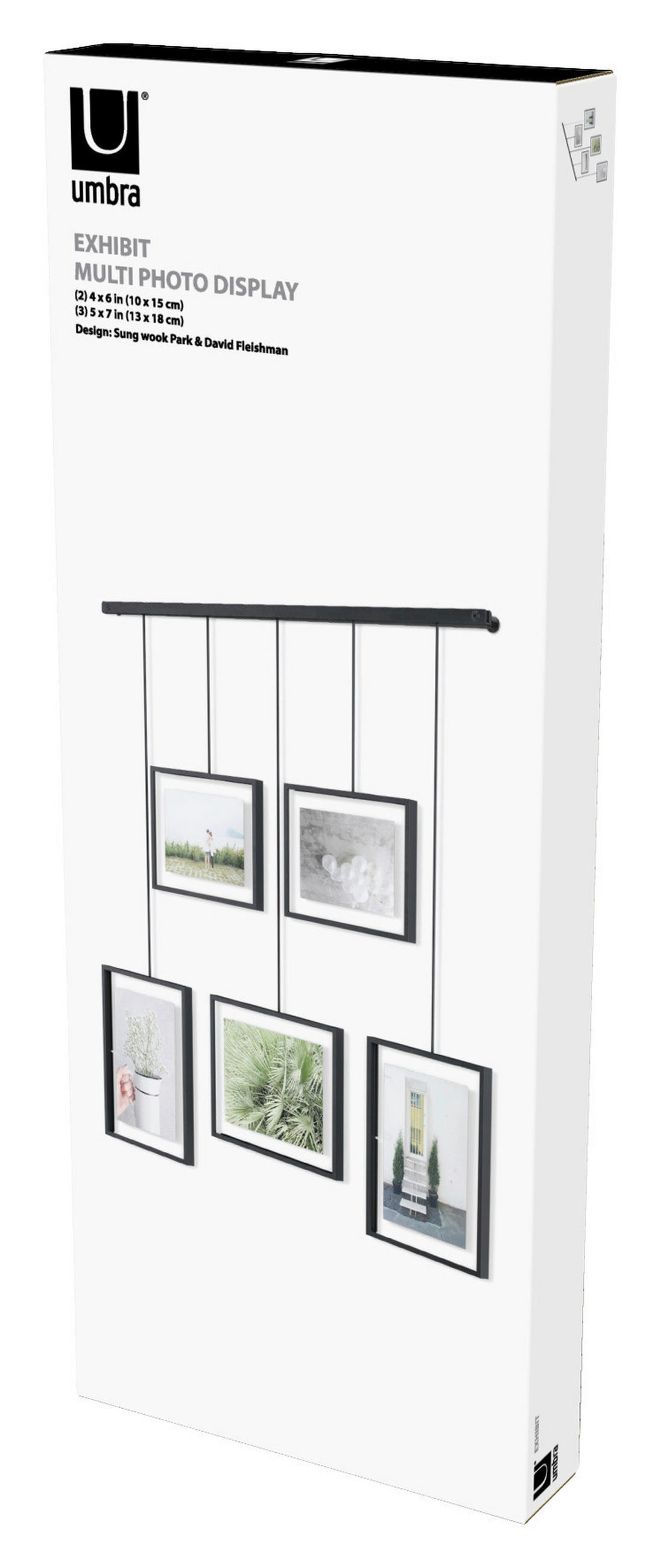 COLLAGEN-BILDERRAHMEN  Schwarz  - Schwarz, Design, Glas/Metall (79,4/3,18/69,5cm) - Umbra