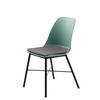 STOL  - grön/svart, Design, metall/textil (47/83/54cm) - Best Price