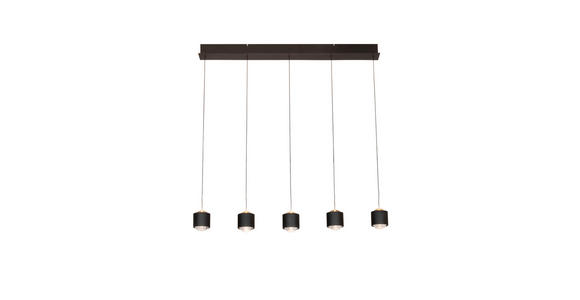 LED-HÄNGELEUCHTE 90/10/170 cm  - Schwarz, Design, Kunststoff/Metall (90/10/170cm) - Novel