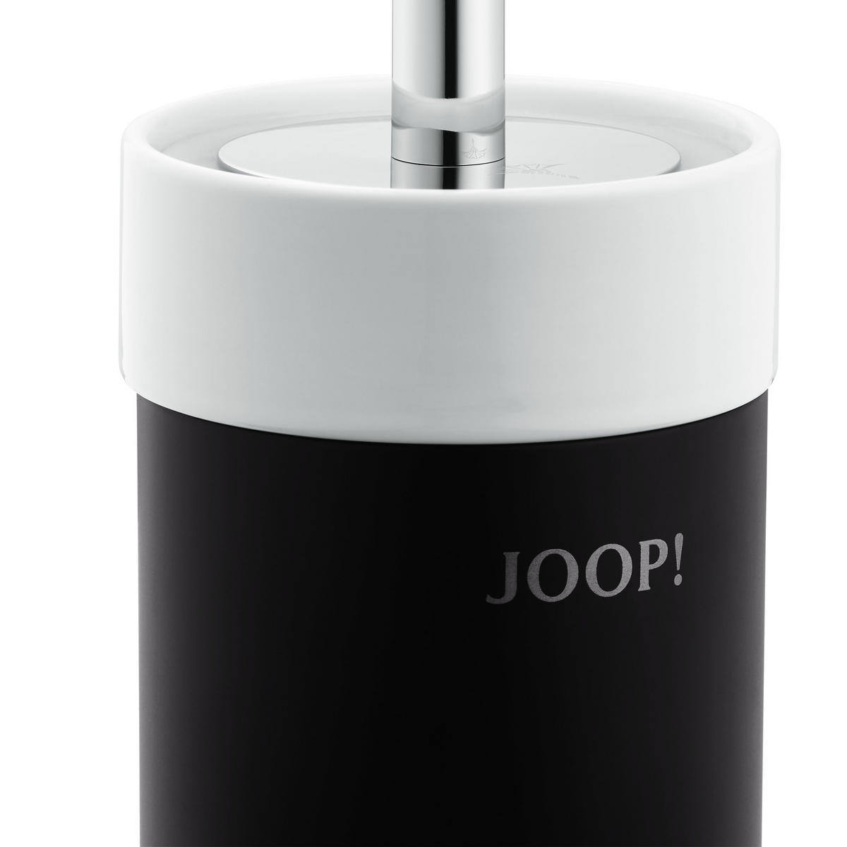 WC-BÜRSTENGARNITUR - Chromfarben, Design, Keramik/Kunststoff (17/17/45cm) - Joop!