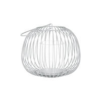 LATERNE - Hellgrau, KONVENTIONELL, Metall (30,0/36,1cm) - Blomus