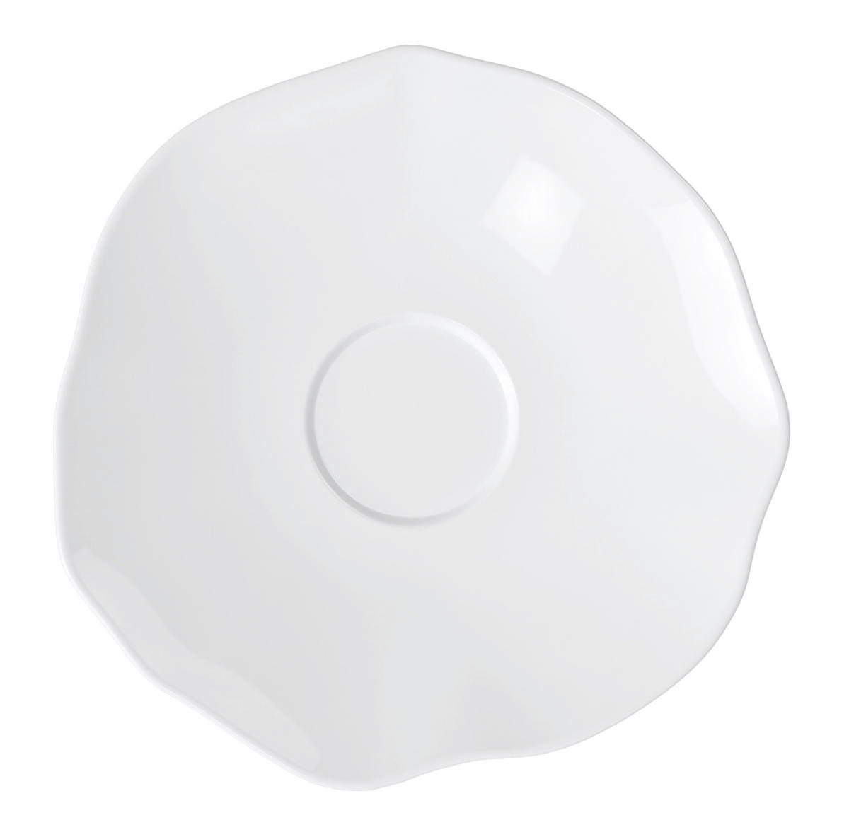 UNTERTASSE Pura  - Weiss, Basics, Keramik (16/15,5/2cm) - Villeroy & Boch