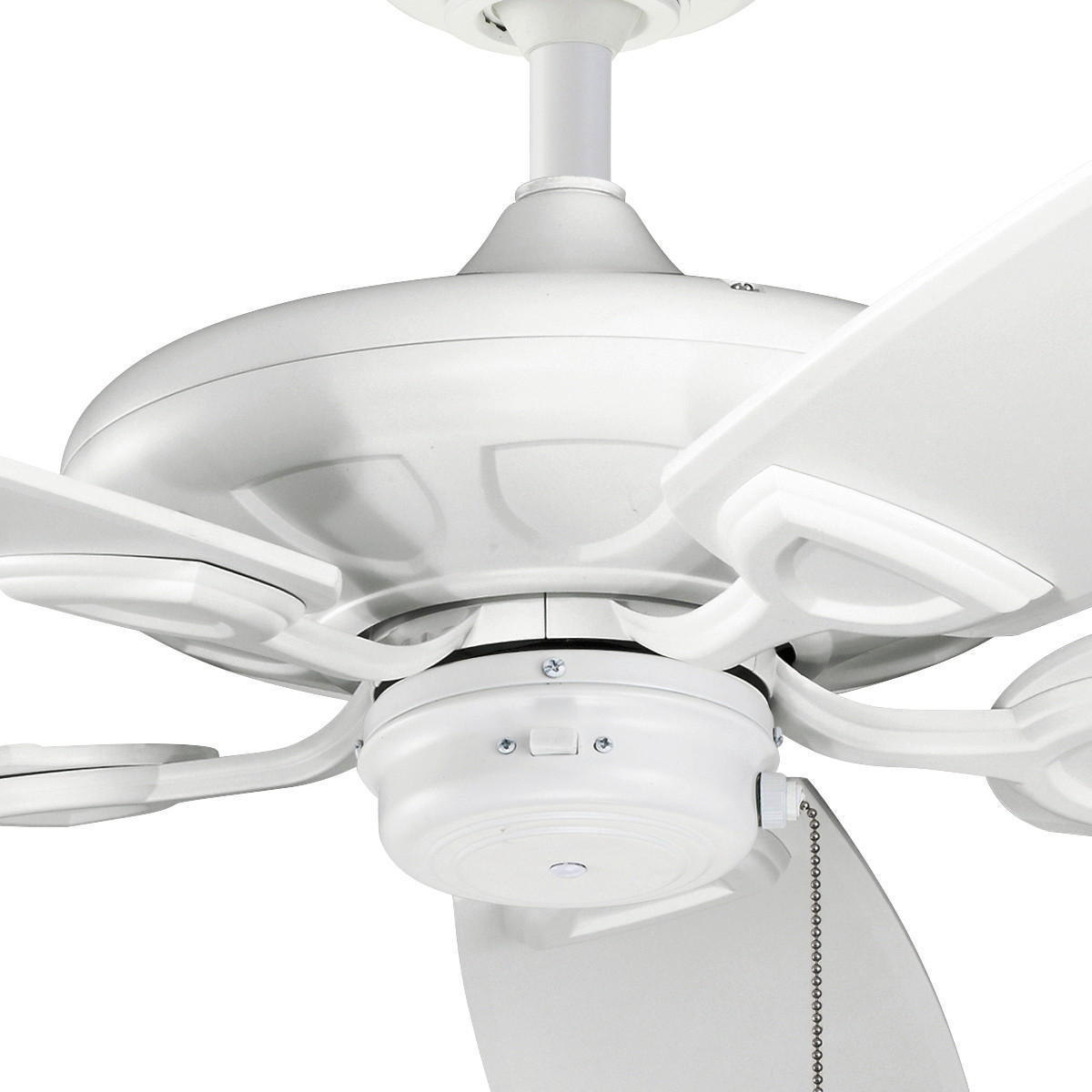 DECKENVENTILATOR  152/35 cm    - Weiss, Basics, Kunststoff/Metall (152/35cm) - Elstead Lighting