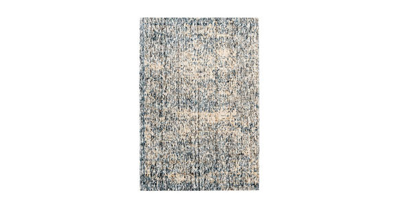 FLACHWEBETEPPICH 80/150 cm Blau, Beige  - Blau/Beige, Basics, Textil (80/150cm) - Novel