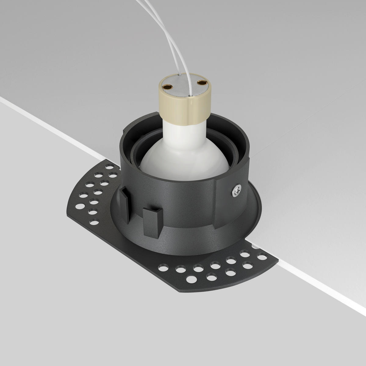 TAKLAMPA Downlight 11,8/9/4 cm  - svart, Design, metall (11,8/9/4cm) - MAYTONI