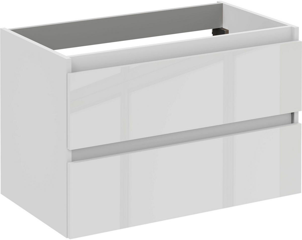 WASCHTISCHKOMBI 100,5 cm  - Schwarz/Weiß, MODERN, Keramik/Holzwerkstoff (100,5cm) - Voleo
