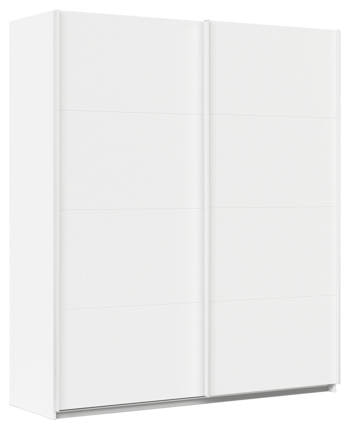 SCHWEBETÜRENSCHRANK in Weiss  - Weiss, Konventionell, Holzwerkstoff/Metall (181/210/62cm) - Xora