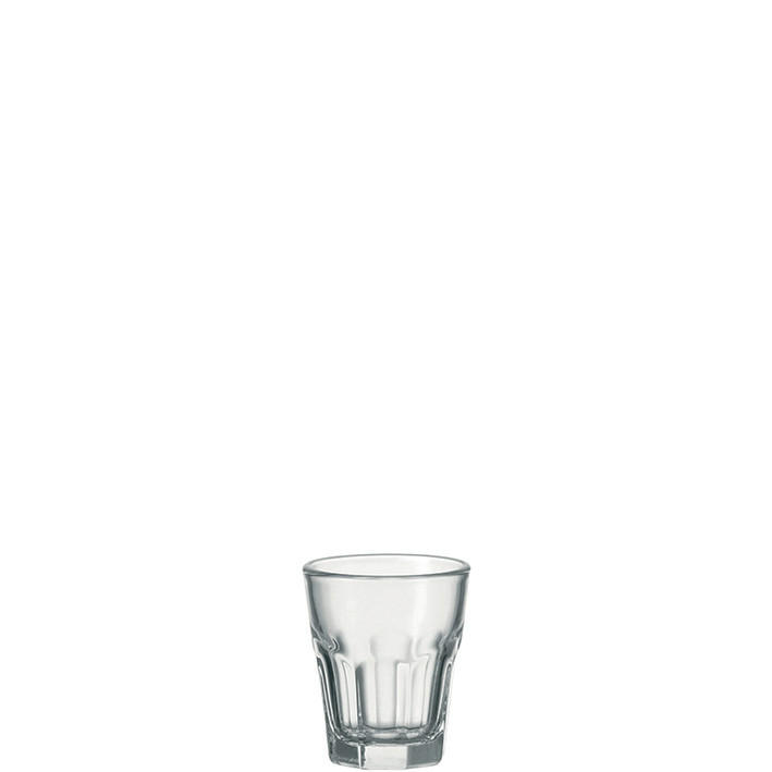 SKLENICE NA DESTILÁTY - průhledné, Konvenční, sklo (0,05l) - Leonardo