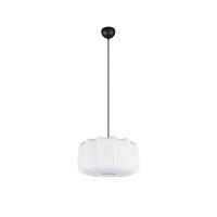 PENDELLAMPA 40/150 cm  - vit/svart, Lifestyle, metall/textil (40/150cm)