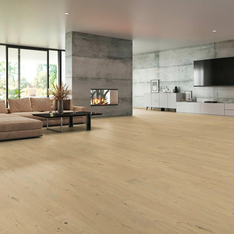 HOLZBODEN Uno Eiche Natur!Pur 100018601  per  m² - Design, Holz (127/19/0,9cm) - Tilo