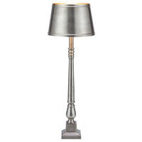 TISCHLEUCHTE METALLO 23/66/23 cm   - Silberfarben, Basics (23/66/23cm) - Markslöjd
