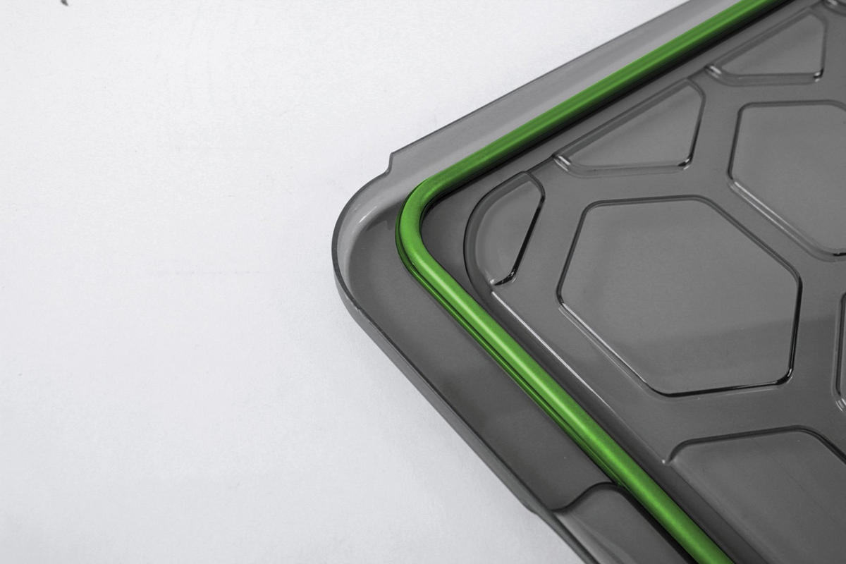 BOX MIT DECKEL    39,3/28,3/16 cm  - Anthrazit, KONVENTIONELL, Kunststoff (39,3/28,3/16cm) - Rotho