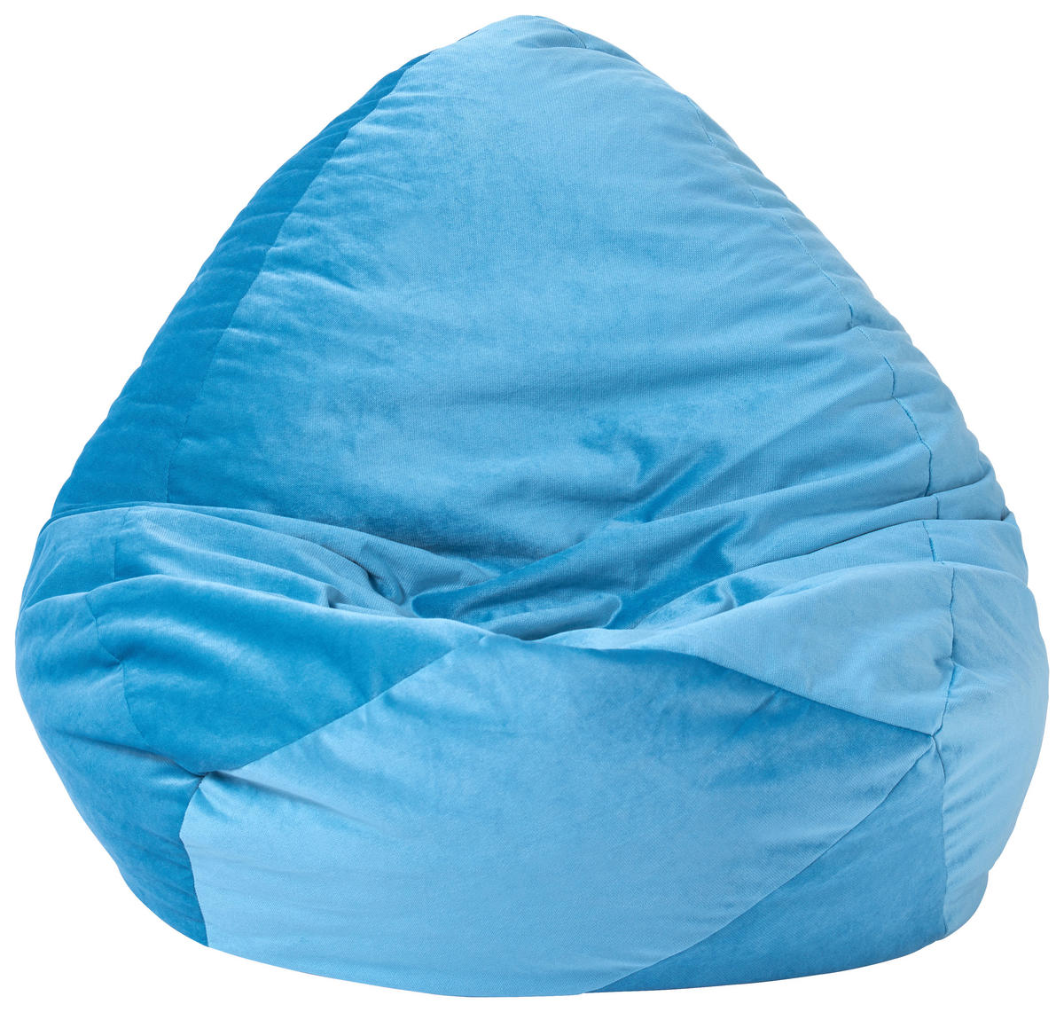 SITZSACK 270 l  - Türkis/Blau, Design, Textil (70/80/70cm) - Boxxx