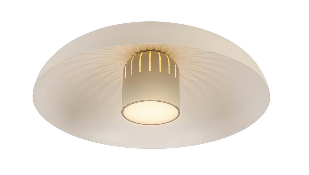 LED-DECKENLEUCHTE Louis 60/21,5 cm   - Grau, Design, Kunststoff/Metall (60/21,5cm) - Dieter Knoll