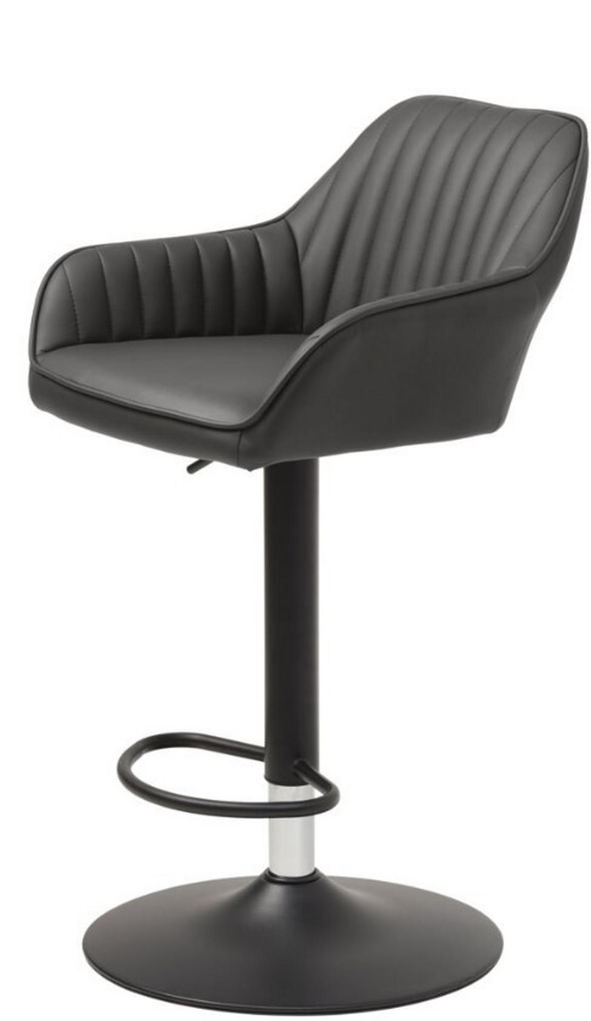 BARPALL i svart, mörkgrå  - mörkgrå/svart, Design, metall/textil (53/88-104/50cm) - Best Price