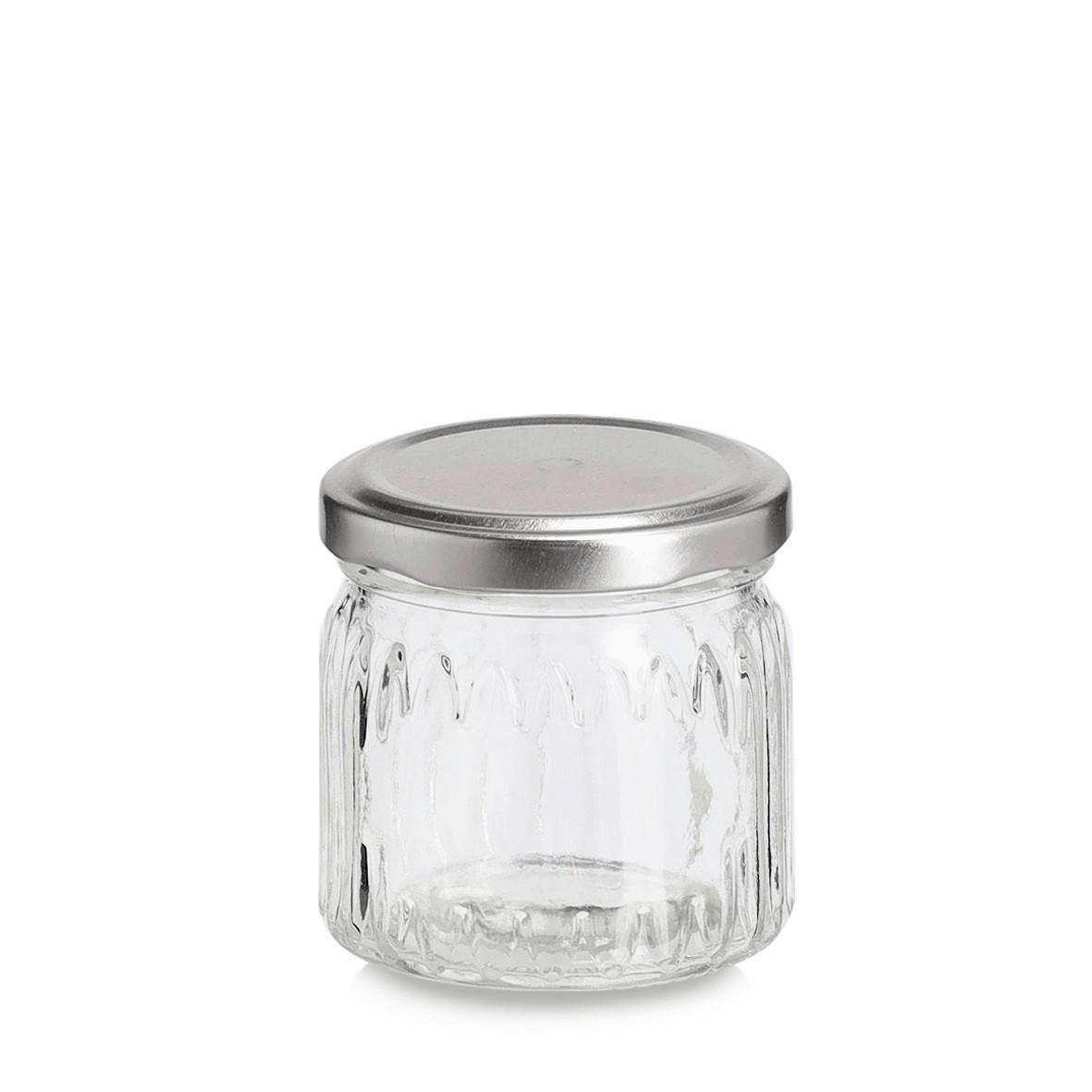 VORRATSGLAS 0,15 l  - Transparent, Design, Glas (6,7/6,7/6,7cm)