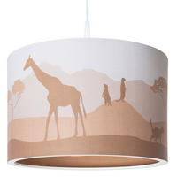 KINDERHÄNGELEUCHTE Scandi Savanne 40/25 cm   - Orange, Basics, Kunststoff (40/25cm)