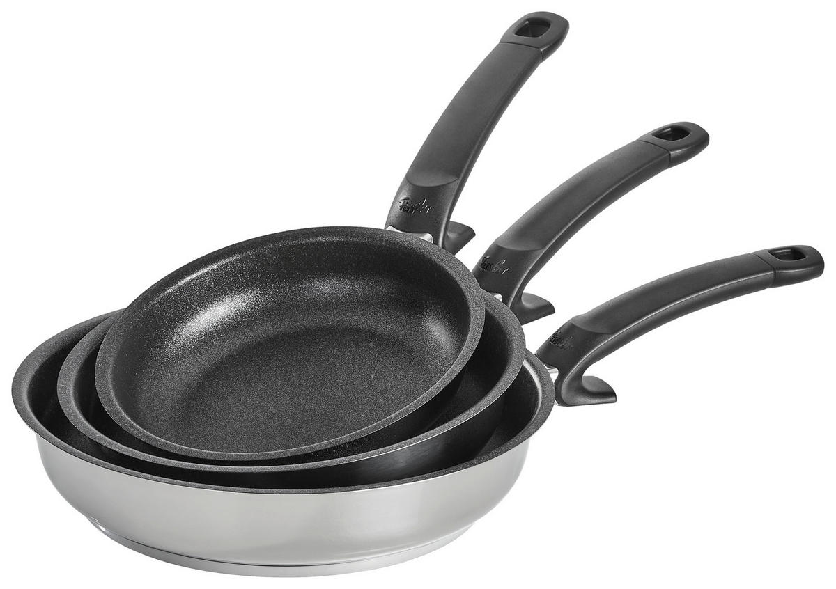 BRATPFANNE ADAMANT PREMIUM 20 cm  - Silberfarben, Basics, Metall (20cm) - Fissler