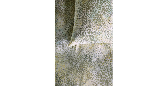 WENDEBETTWÄSCHE Siala Satin 140/200 cm  - Grün, KONVENTIONELL, Textil (140/200cm) - Novel