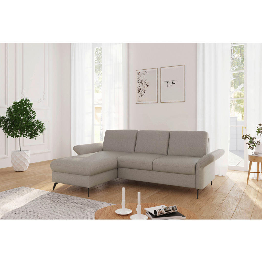 Sit & More ROHOVÁ SEDAČKA, textil, taupe